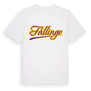 Fållinge baseball t-shirt – ekologisk bomull t-shirt från Pinshirt