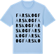 Blue Soul t-shirt med Farskog ordlek t-shirt