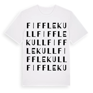 Fifflekull ordlek t-shirt – ekologisk bomull t-shirt från Pinshirt