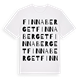 Finnaberget ordlek t-shirt