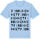 Blue Soul t-shirt med Finnahemmet ordlek t-shirt