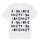 Fiskarhemmet ordlek t-shirt