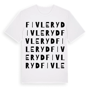 Fivleryd ordlek t-shirt – ekologisk bomull t-shirt från Pinshirt