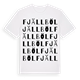 Fjällböl ordlek t-shirt