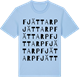 Blue Soul t-shirt med Fjättarp ordlek t-shirt