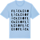 Blue Soul t-shirt med Fläckebo ordlek t-shirt