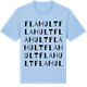 Blue Soul t-shirt med Flahult ordlek t-shirt