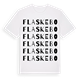 Flaskebo ordlek t-shirt