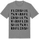 Mid Heather Gray t-shirt med Flenshult kvarn ordlek t-shirt