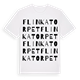 Flinkatorpet ordlek t-shirt
