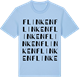 Blue Soul t-shirt med Flinken ordlek t-shirt