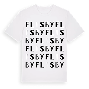 Flisby ordlek t-shirt – ekologisk bomull t-shirt från Pinshirt
