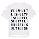 Flishult ordlek t-shirt