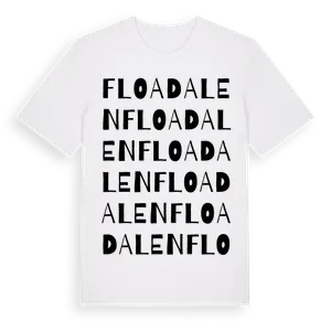 Floadalen ordlek t-shirt – ekologisk bomull t-shirt från Pinshirt