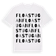 Floastugan ordlek t-shirt