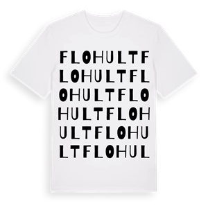 Flohult ordlek t-shirt – ekologisk bomull t-shirt från Pinshirt