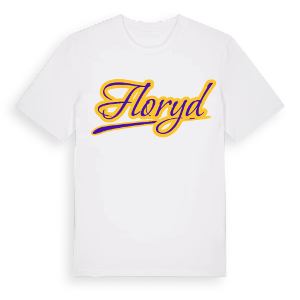 Floryd baseball t-shirt – ekologisk bomull t-shirt från Pinshirt
