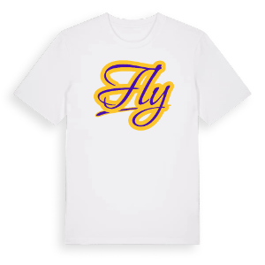 Fly baseball t-shirt – ekologisk bomull t-shirt från Pinshirt