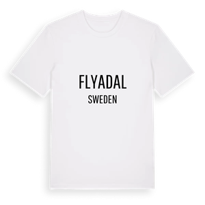 Flyadal i Sverige t-shirt – ekologisk bomull t-shirt från Pinshirt