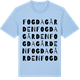 Blue Soul t-shirt med Fogdagården ordlek t-shirt