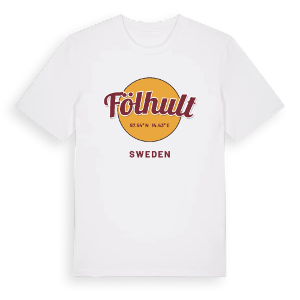 Fölhult cirkel t-shirt – ekologisk bomull t-shirt från Pinshirt