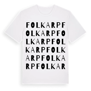 Folkarp ordlek t-shirt – ekologisk bomull t-shirt från Pinshirt