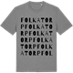 Mid Heather Gray t-shirt med Folkatorp ordlek t-shirt
