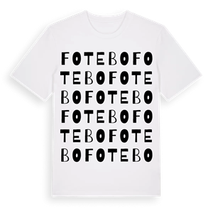 Fotebo ordlek t-shirt – ekologisk bomull t-shirt från Pinshirt
