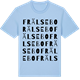 Blue Soul t-shirt med Frälsebo ordlek t-shirt