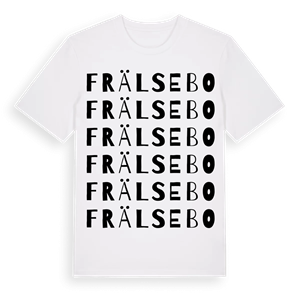 Frälsebo ordlek t-shirt – ekologisk bomull t-shirt från Pinshirt