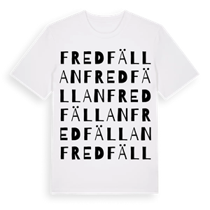 Fredfällan ordlek t-shirt – ekologisk bomull t-shirt från Pinshirt