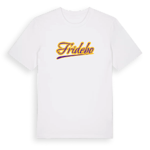 Fridebo baseball t-shirt – ekologisk bomull t-shirt från Pinshirt