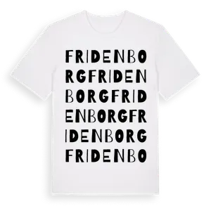 Fridenborg ordlek t-shirt – ekologisk bomull t-shirt från Pinshirt