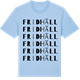Blue Soul t-shirt med Fridhäll ordlek t-shirt