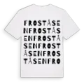 Froståsen ordlek t-shirt