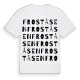Froståsen ordlek t-shirt