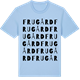 Blue Soul t-shirt med Frugård ordlek t-shirt