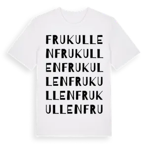 Frukullen ordlek t-shirt – ekologisk bomull t-shirt från Pinshirt