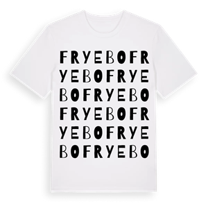 Fryebo ordlek t-shirt – ekologisk bomull t-shirt från Pinshirt