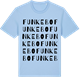 Blue Soul t-shirt med Funkebo ordlek t-shirt