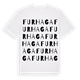 Furhaga ordlek t-shirt