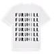 Furuhill ordlek t-shirt