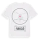 White t-shirt med Furusjö t-shirt