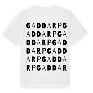 Gaddarp ordlek t-shirt – ekologisk bomull t-shirt från Pinshirt