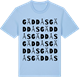 Blue Soul t-shirt med Gäddås ordlek t-shirt