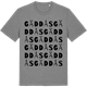 Mid Heather Gray t-shirt med Gäddås ordlek t-shirt