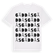 Gäddås ordlek t-shirt