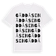Gäddåsen ordlek t-shirt