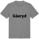 Mid Heather Gray t-shirt med Gåeryd fetstil t-shirt