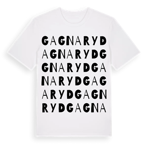Gagnaryd ordlek t-shirt – ekologisk bomull t-shirt från Pinshirt